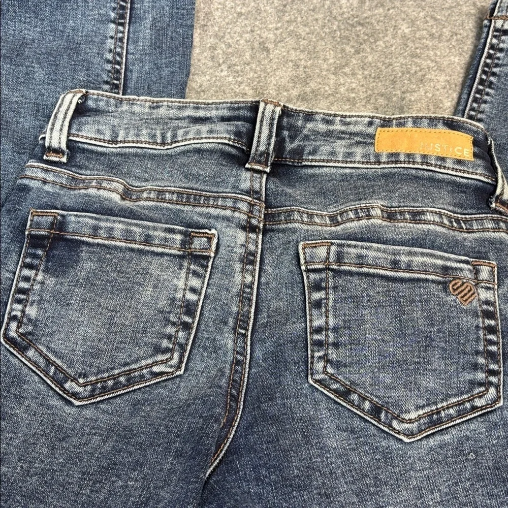 Justice slim girlfriend 5 pocket cotton blend jeans size 8 NWT